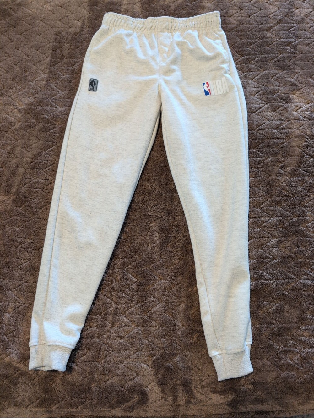 NBA Kids' Light Gray Sweatpants Size 14-16